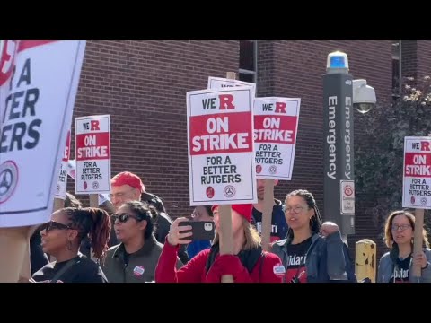 NJ Rutgers University Unprecedented Faculty Strike