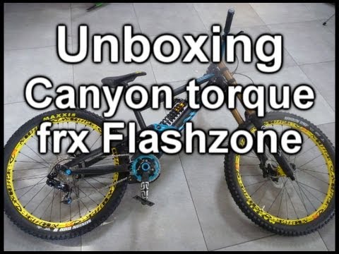 Unboxing Canyon torque frx flashzone 2013