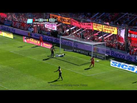 Impresionante Caranta. Independiente 0 - Central 0. Fecha 9. Torneo Primera División 2014. FPT.