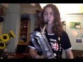 Adison Evans - "I Want To Be Happy" on Baritone Saxophone