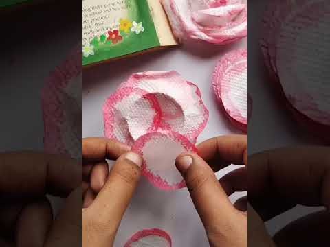 Diy rose 🌹# pretty #love# ...