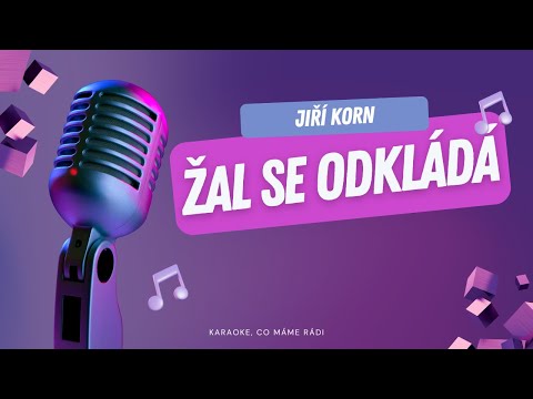 Jiří Korn – Žal se odkládá (karaoke)