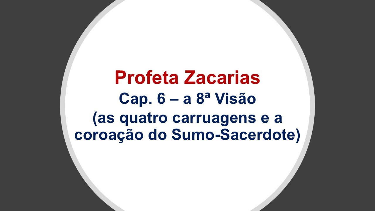 Profeta Zacaras - Cap.6
