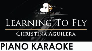 Download lagu Christina Aguilera - Learning To Fly - Piano Karaoke Instrumental Cover with Lyrics mp3