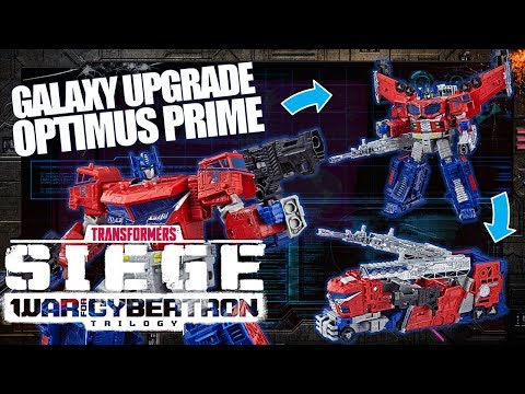 How to Convert Galaxy Upgrade Optimus Prime | War for Cybertron: Siege | Transformers Official