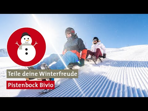 Pistenbock Bivio - Teile deine Winterfreude