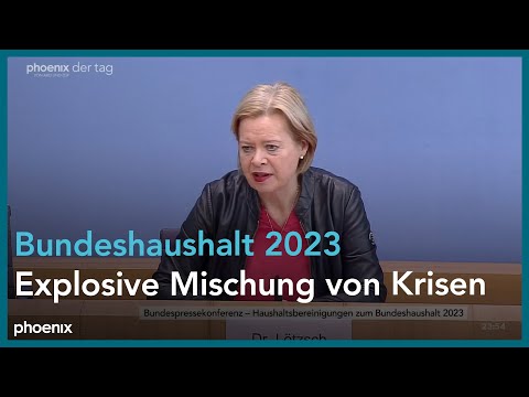 Pressekonferenz zu den Ergebnissen des Haushaltsausschusses zum Bundeshaushalt 2023 am 11.11.22
