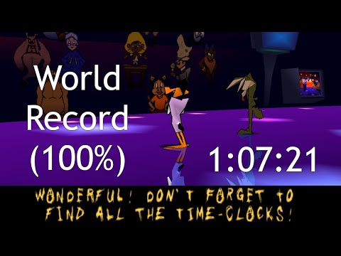 [World Record] Sheep, Dog 'n' Wolf (Sheep Raider) — 100% Speedrun (1:07:21)