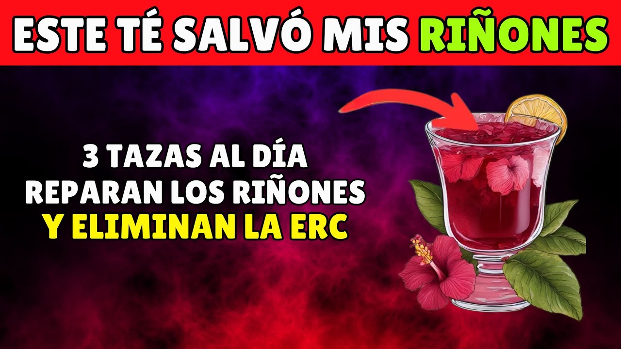 3 tazas al día SALVARON mis Riñones y me Liberaron de la Enfermedad Renal Crónica Para Siempre