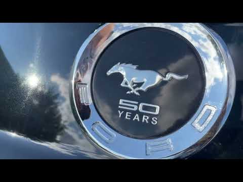 42K km 2015 Ford Mustang 50th Anniversary Fastback 6-Speed Manual with Warranty