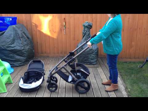 Folding and unfolding the Britax Smile