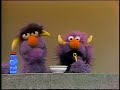 Sesame Street Show 1738 Two Headed Monster Bubbles 1983