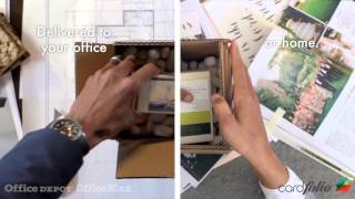 Creating Unique, Colorful Business Cards at Office Depot
