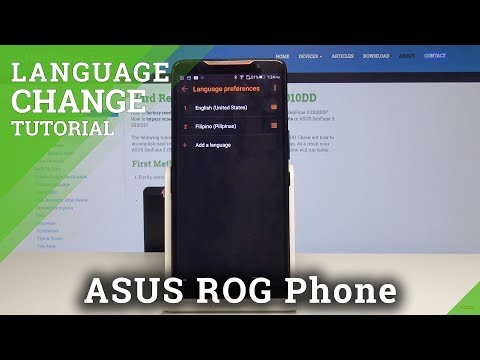 How to Change Language in ASUS ROG – Set Up Language