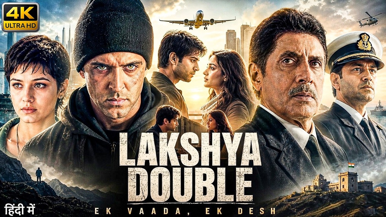 Hrithik Roshan New Blockbuster Bollywood Action HD Movie | Lakshya Double (2026) | Preity & Amitabh