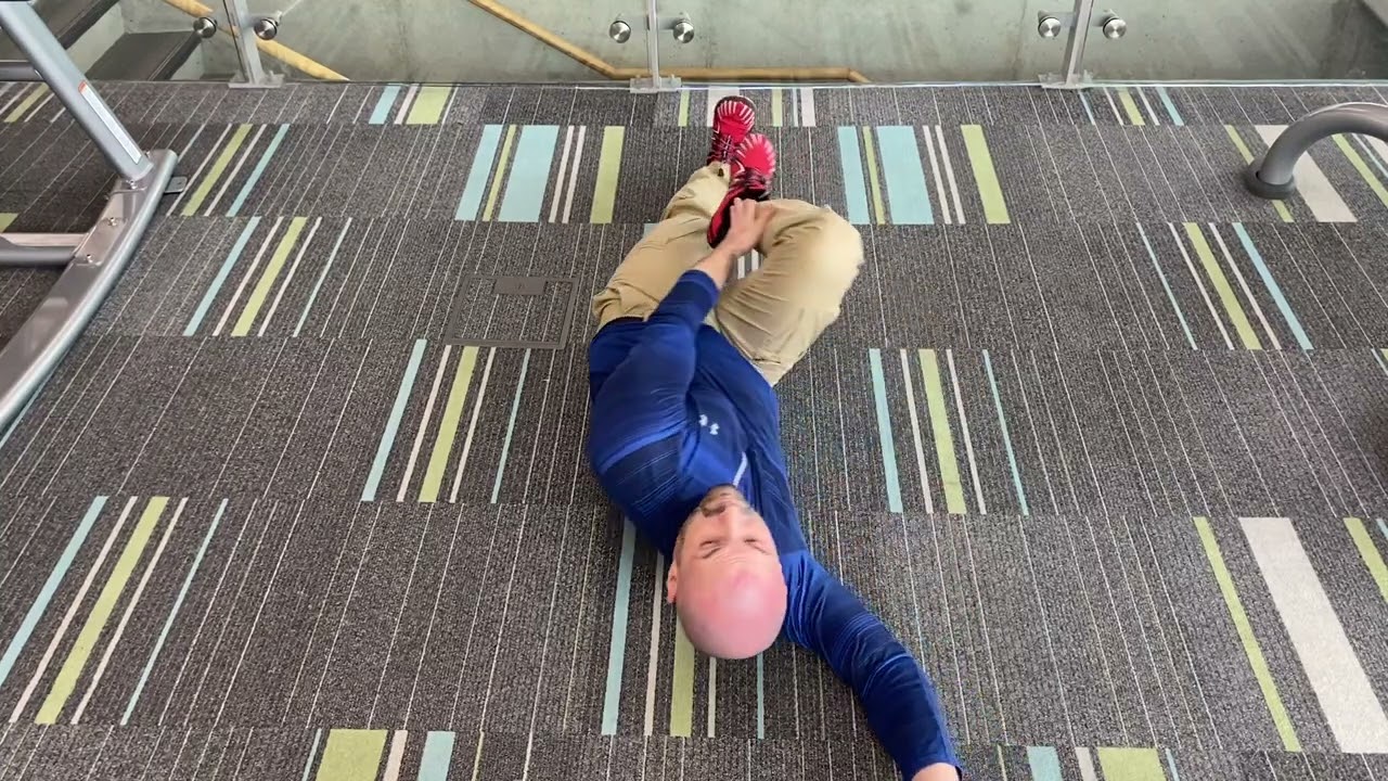 35. Level 2 Hand To Ankle Roll Side To Supine (Top View)