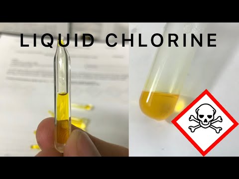 Liquid Chlorine Gas