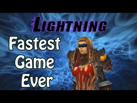 Lightning - The fastest 3v3 game ever - WoW Lvl 90 Windwalker Monk PvP - 5.4.7