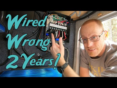 Fixing a wiring issue with our Inverter and Transfer Switch!