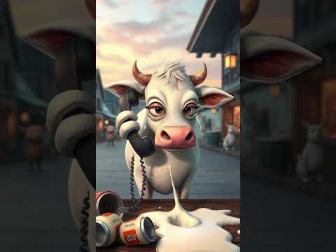 Cow vs. Dogs: The Ultimate Chase Showdown #animal #cow #dog