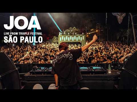 JOA - Live @ Ame Club - Triiiple Festival, São Paulo, Brazil