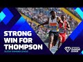 Kishane Thompson Shocks Noah Lyles With 9 87 Win In 100m Wanda Diamond League