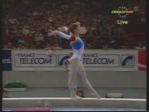 Maria Neculita (ROM) - Worlds 1992 - Balance Beam Final