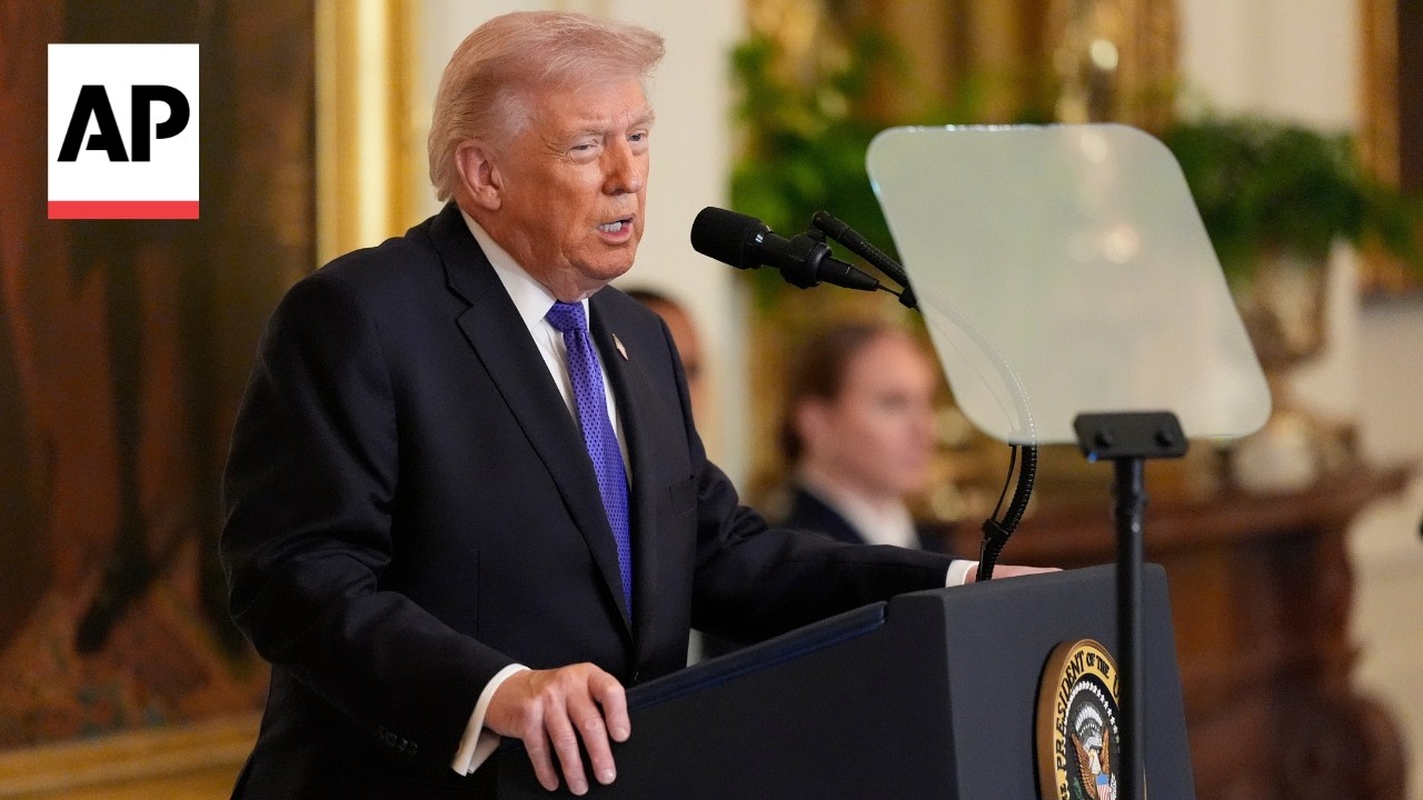 Video | Trump says the attack on Iran 'was our last, best chance to strike'