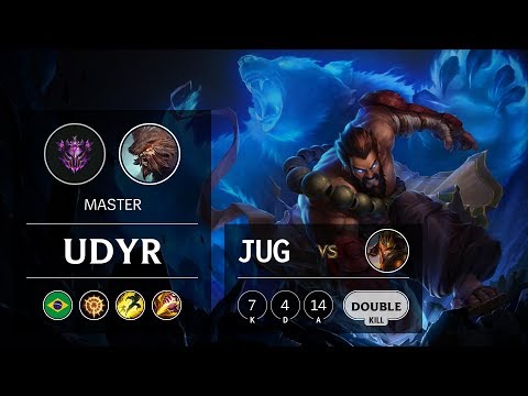 Udyr Jungle vs Jarvan IV - BR Master Patch 9.18