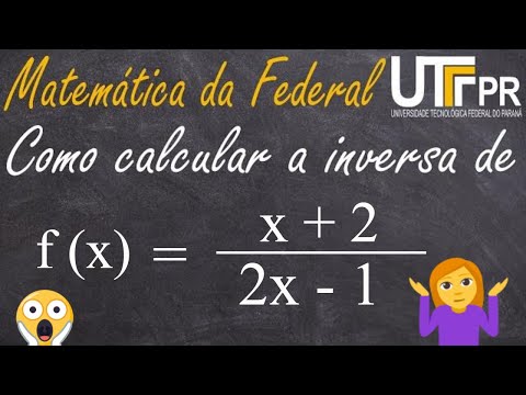 COMO SE FAZ A FUNÇÃO INVERSA?