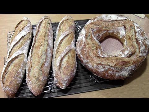 Harina pan gallego gourmet, masa madre, alta hidratación