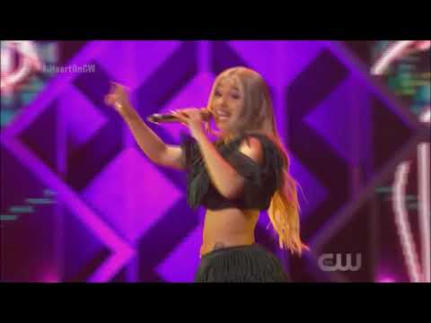 Cardi B sings "I Like It" live in Concert Iheart Jingle Ball 2018 HD 1080p