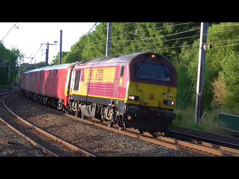 67020 1m03 Shieldmuir - Warrington RMT Mail, 2nd July 2018
