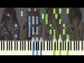 [Fairy Tail] Opening 15 Masayume Chasing Piano ...
