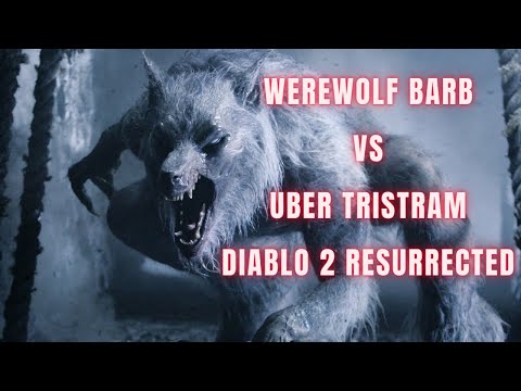 D2R WolfBarb (lvl 86) vs Uber Tristram The MONSTER that Slays Ubers Diablo 2 Resurrected Patch 2.3
