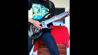 Havok - Waste of Life  Guitar Cover