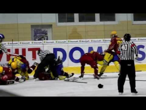 TRANSPETROL ED: ŠHK 37 Piešťany 5:2 HK Dukla Trenčín- BITKA