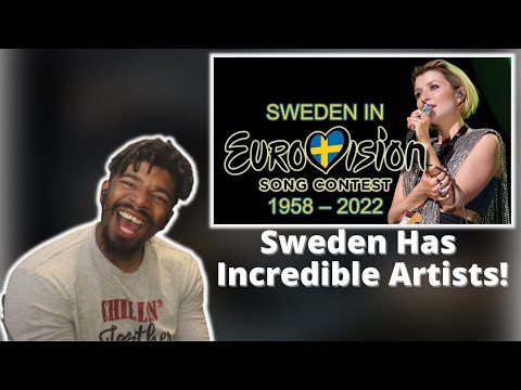 AMERICAN REACTS TO Sweden in Eurovision Song Contest (1958-2022)