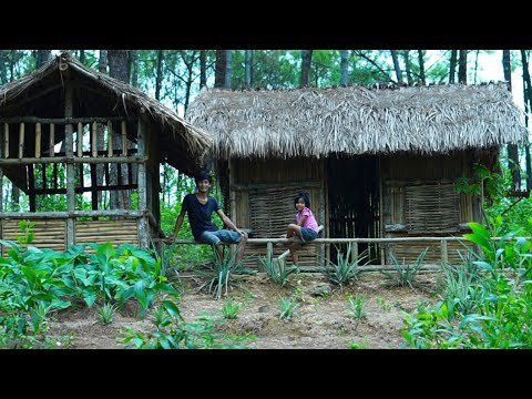 FULL Video : 120 days Build a Farm Life, make railings, gardening - Aniani Building Life