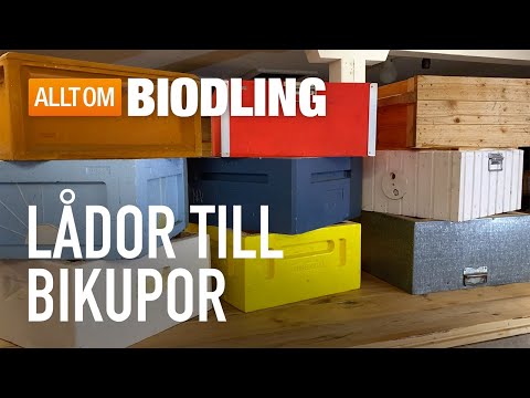 Låda till bikupa - Biodling