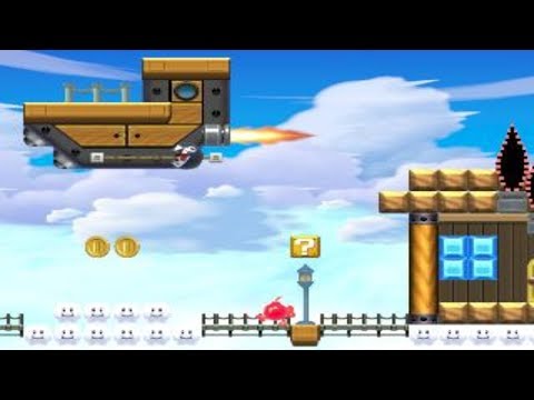 [NSDBU] 7-5 Strike on Sky City by The Wotch - SUPER MARIO MAKER - NO COMMENTARY 1bj