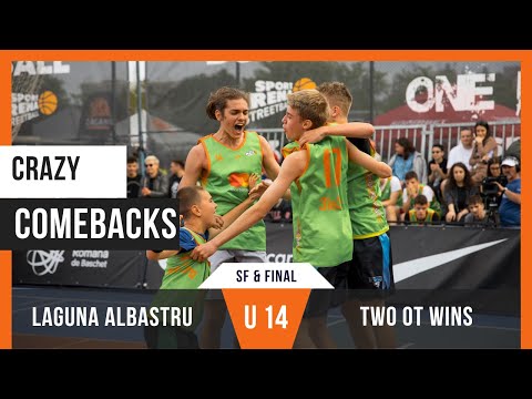 Crazy Comebacks| Laguna Albastru a câștigat semifinala și finala de la U14 în prelungiri T1