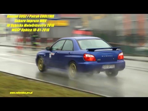 Konrad SUSZ / Patryk CHOLEWA - Subaru Impreza WRX - 4 Dębicka MotoOrkiestra 2016 WOŚP Dębica