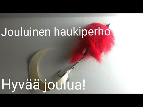 Perhon sidontaa - Jouluinen haukiperho
