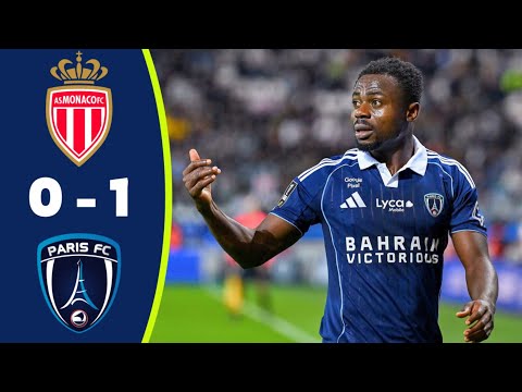 AS Monaco vs Paris FC 0-1 Resumé | Moses Simon Goal | Ligue 1 Highlights 