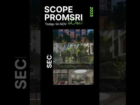 SCOPE Promsri | Fully Furnished by Ligne Roset | การันตีค่าเช่า ตร.ม.ละ 1,000 บ. 12 เดือน | เริ่ม 6.71 ลบ. – รูปที่ 2