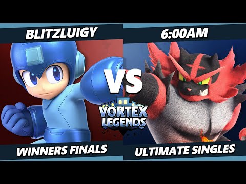 VL 38 Winners Finals - BlitzLuigy (Mega Man) Vs. 6:00am (Incineroar) SSBU Ultimate Tournament