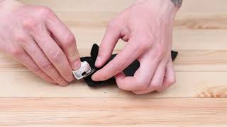 Шкіряна ключниця Shvigel 15308 чорна