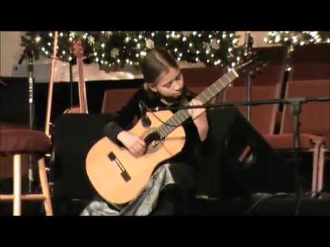 Leo Brouwer - Danza del Altiplano performed by Elizabeth Chernyak