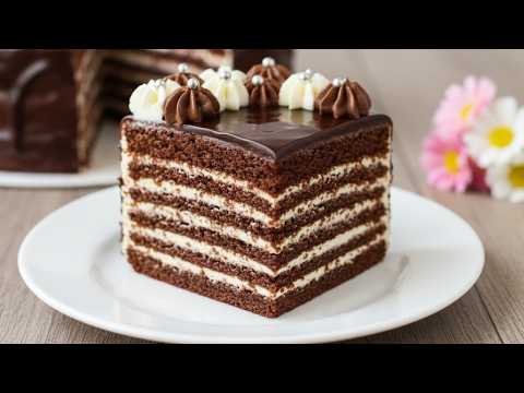 Moist, incredibly delicious chocolate cake with sour cream - like magic!